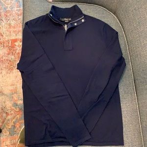 RLX Ralph Lauren 3/4 zip cashmere